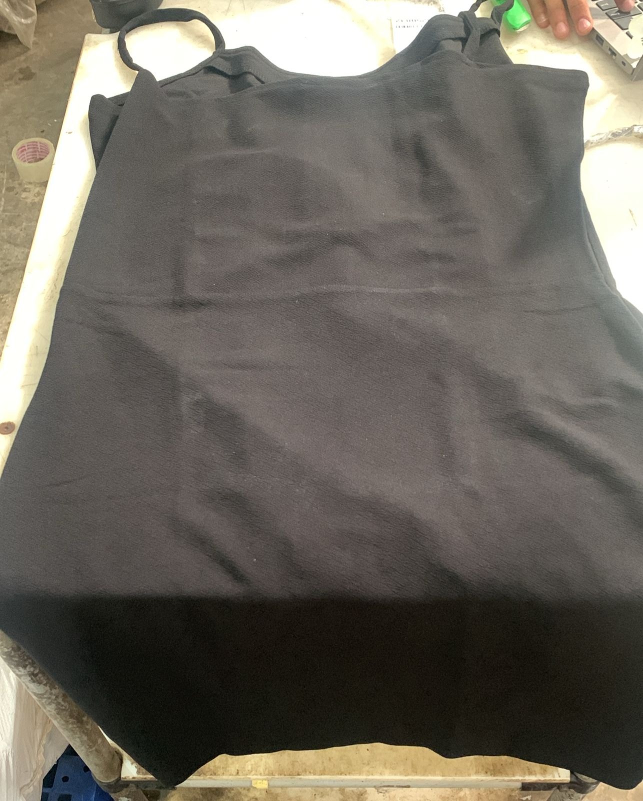 Women Black Color Top Size Xl