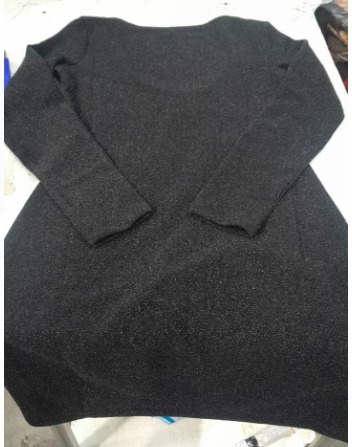 H And M Womens Black Bodycon Dress Size S