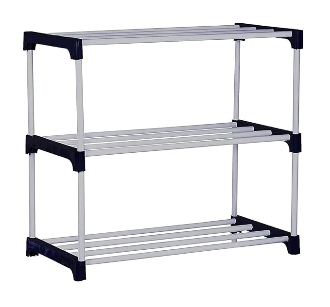 Footwear Stand Shelves Shoe Rack 3 Layer For Home