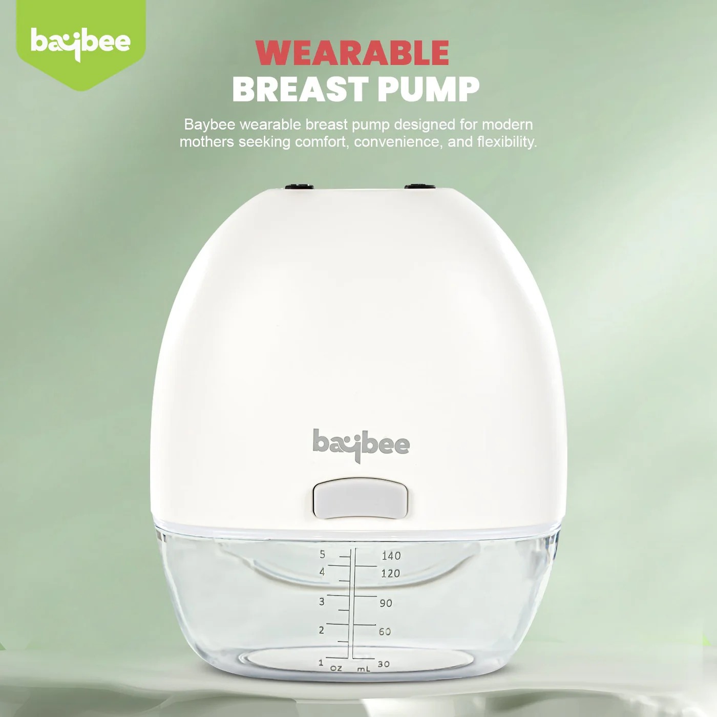 Baybee Ultra Slim Electric Breast Pump 140Ml