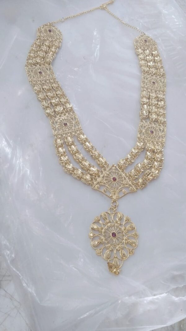 Golden Color Rani Haar For Women