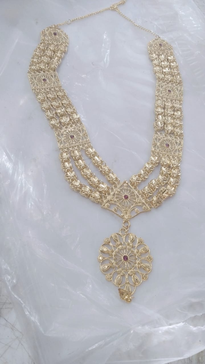 Golden Color Rani Haar For Women