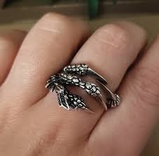 Vintage Gothic Stainless Steel Ring For Men