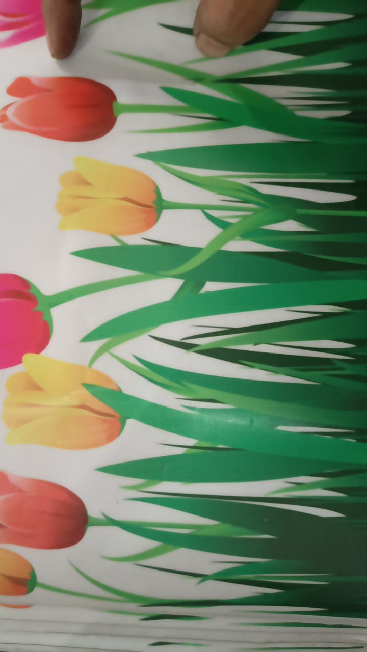 Multicolor Flower Wallpaper Set