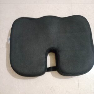 Foam Coccyx Seat Cushion For Tailbone Pain Black