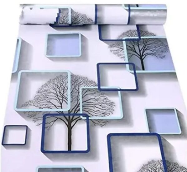 Multicolour Printed Adhesive Wallpaper For Home Decoration 2 Meter