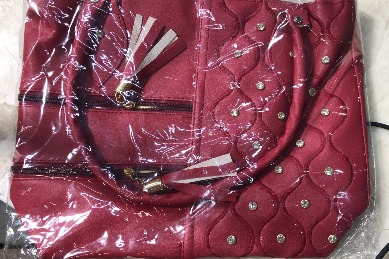 Maroon Color Women Handbag
