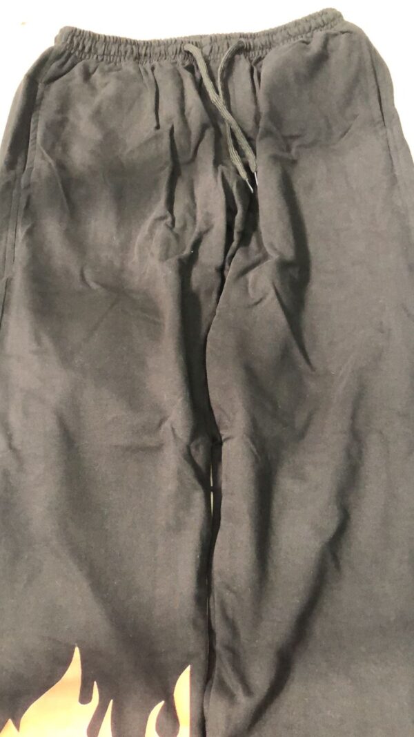 Black Color Track Pant For Men Size M
