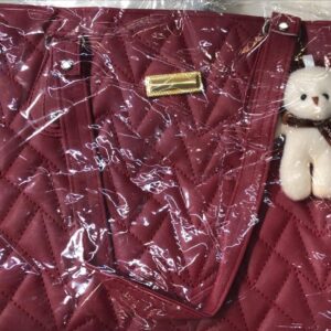 Maroon Color Hand Bag For Women