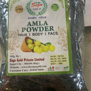 Sign Gold Amla Powder Hair Body Face 50G