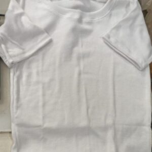 Women Crop Top White Colour Size M