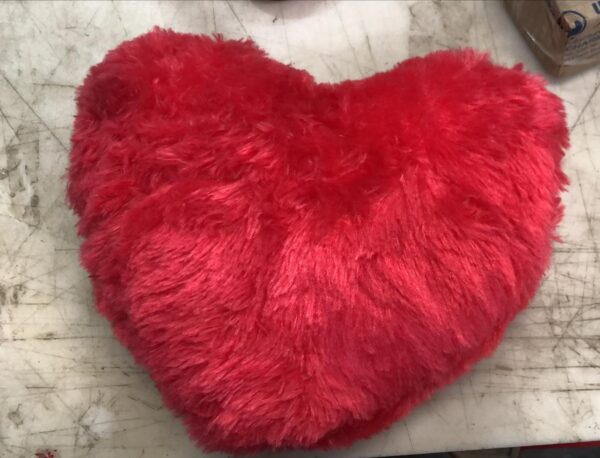 Red Color Heart Shape Pillow