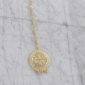 Golden Color Maang Tikka For Women