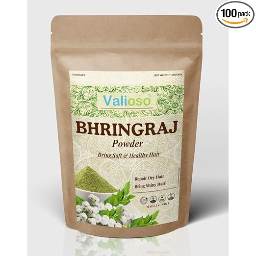 Valioso Bhringraj Powder For Hair Growth 100 Grams