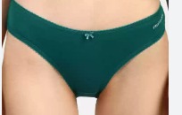 Fruit Of The Loom Womens Panty Size M Green