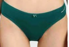 Fruit Of The Loom Womens Panty Size M Green
