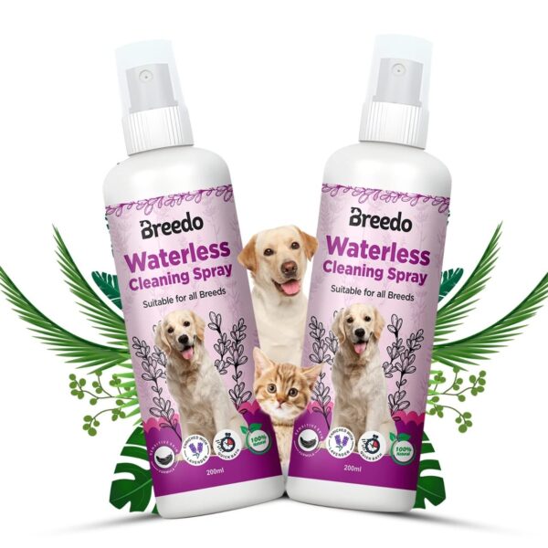 Breedo Waterless Cleaning Spray Dog 200Ml