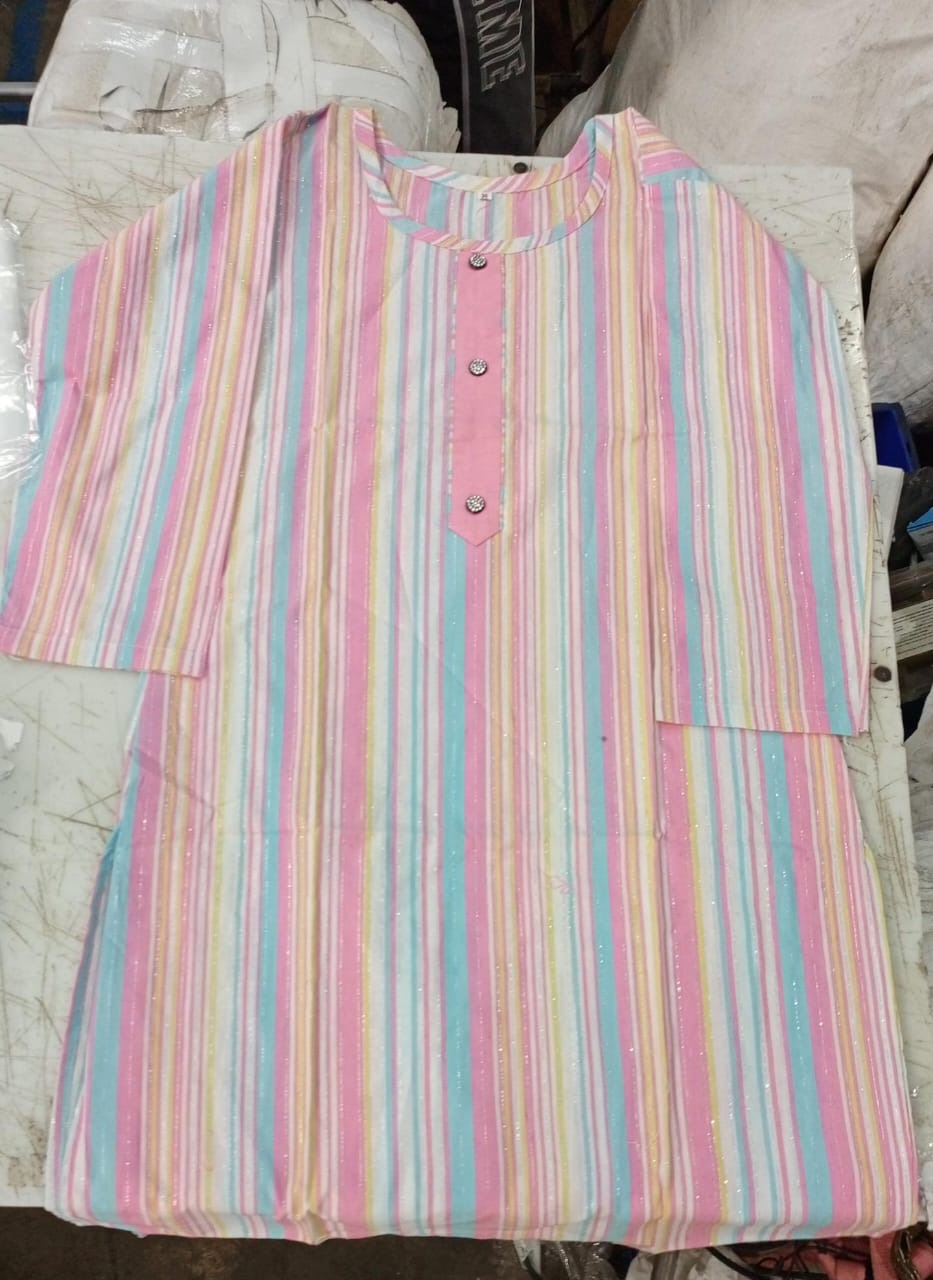 Multicolour Stylish Kurti For Women Size 36