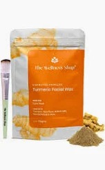 The Wellness Shop Turmeric Facial Wax 100G