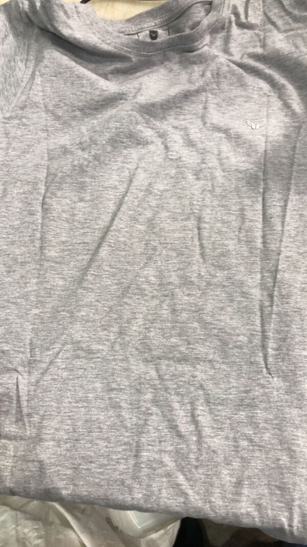 Flick Grey Color T Shirt For Men Size S
