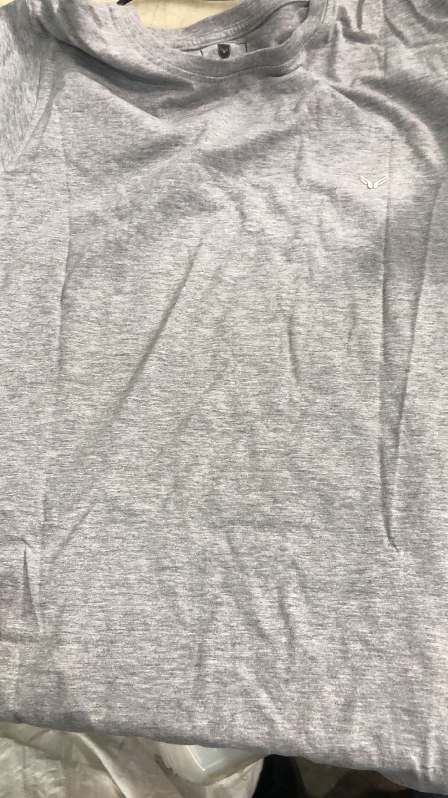 Flick Grey Color T Shirt For Men Size S