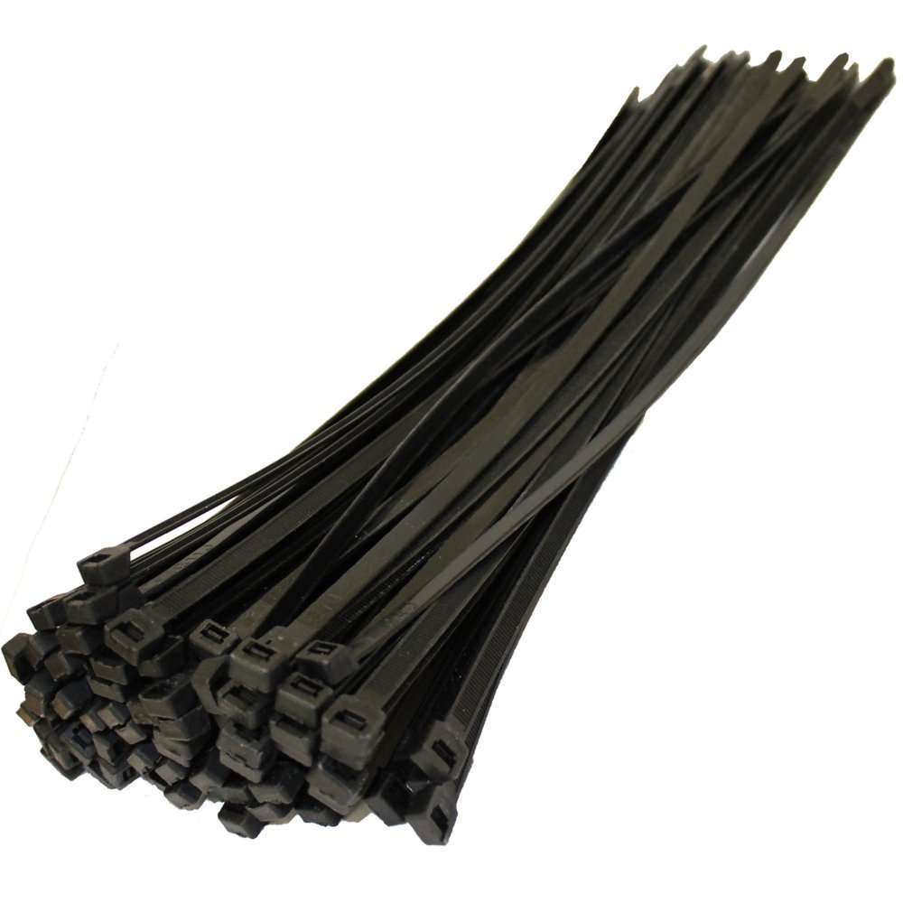 Nylon Black Cable Tie 300 X 5 Point 2Mm 100Pcs