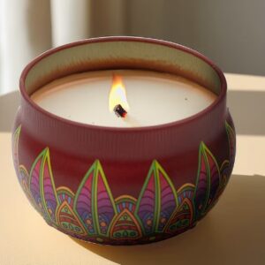 Decorative Candle Jar Pink