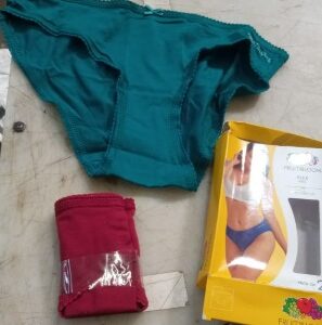 Fruit Of The Loom Womens Panty Maroon And Sea Green Pack Of 2 Size M
