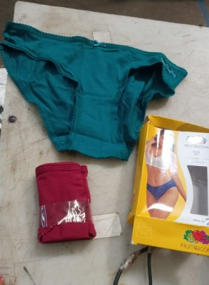 Fruit Of The Loom Womens Panty Maroon And Sea Green Pack Of 2 Size M