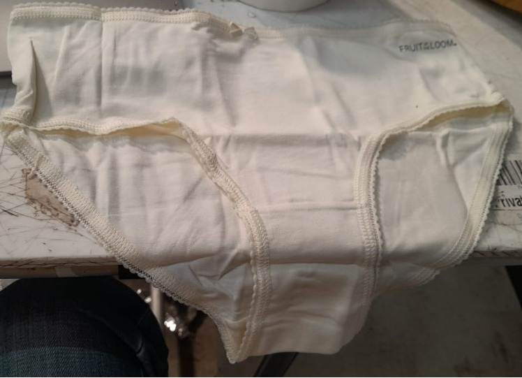 Fruit Of The Loom Womens Panty Off White Size M