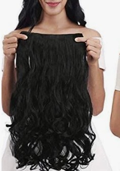 Women Artificial Hair Black Colour