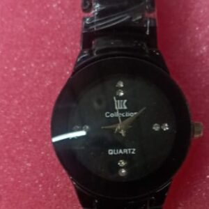 Women Black Colour Analog Watch