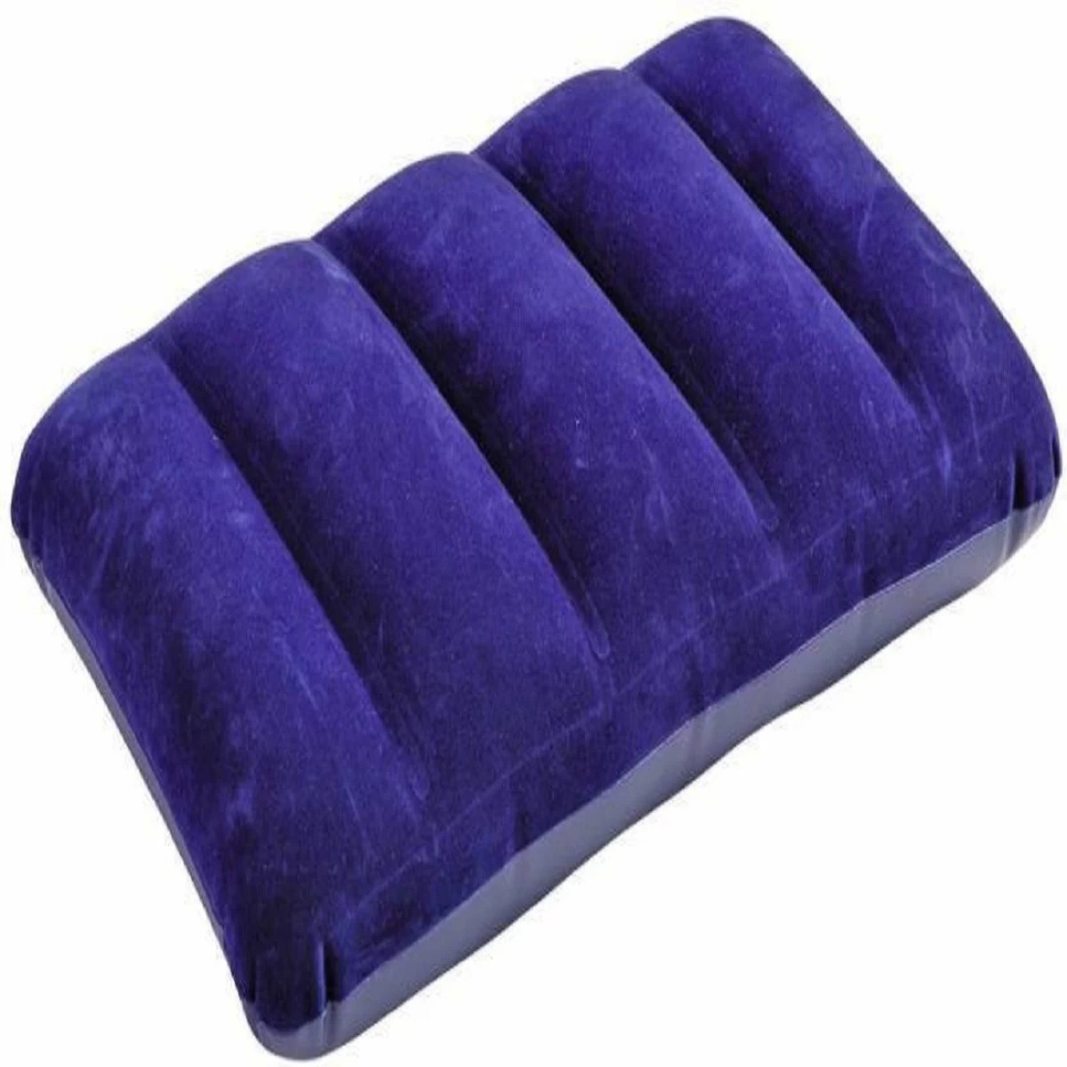 Holiday Polyester Solid Bed Sleeping Pillow Pack Of 1 Blue