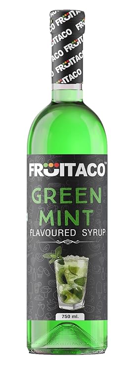 Fruitaco Green Mint Syrup 750Ml