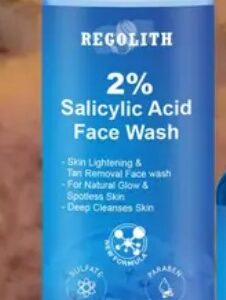 Regolith Salicylic Acid Face Wash 100Ml