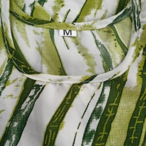 Women Kurti Size M Color Green