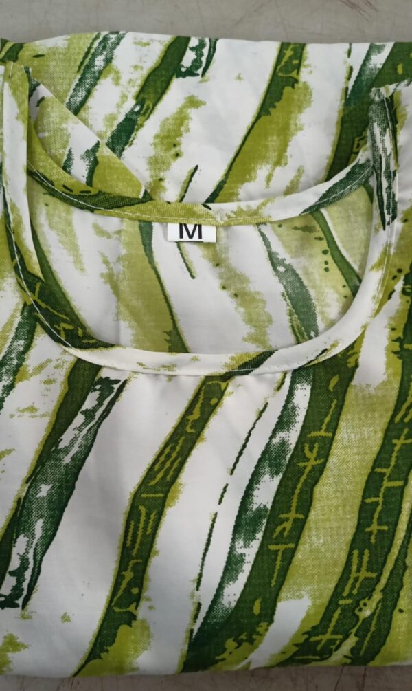 Women Kurti Size M Color Green