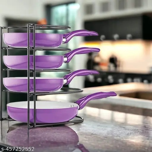 Heavy Duty 5 Tier Pot And Pan Rack Organizer