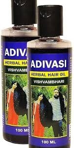 Adivasi Vishwambhari Herbal Hair Oil 100Ml Pack Of 2