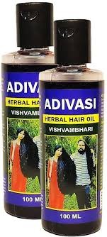 Adivasi Vishwambhari Herbal Hair Oil 100Ml Pack Of 2