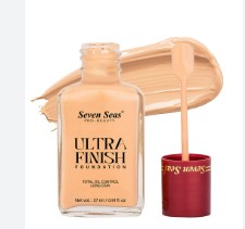 Seven Seas Ultra Finish Oil Control And Long Lasting Foundation 27Ml