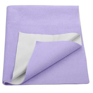 Trance Home Linen Large Size Waterproof Breathable Quick Dry Sheet Purple