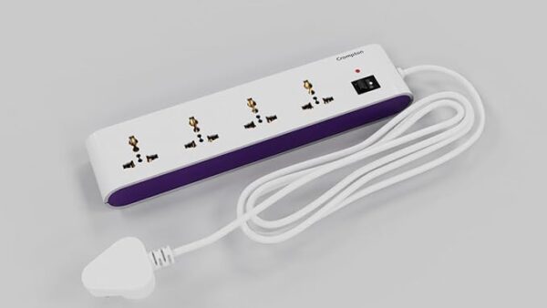 Crompton Powerbox Alpha S Linear Extension Board With 4 Universal Sockets 1500W