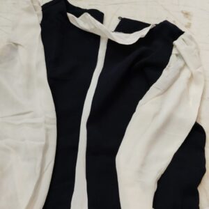 Women Black And White Color Dress Size Xl