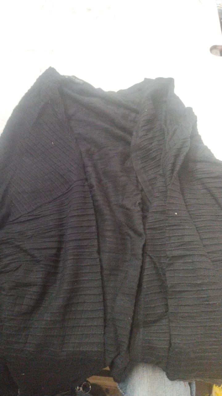 Women Black Color Jacket Size L
