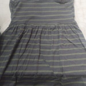 Women Green And Black Color Frock Size M