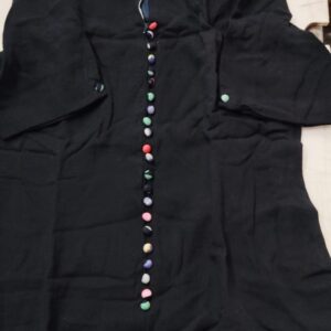 Girl Black Color Dress Size M