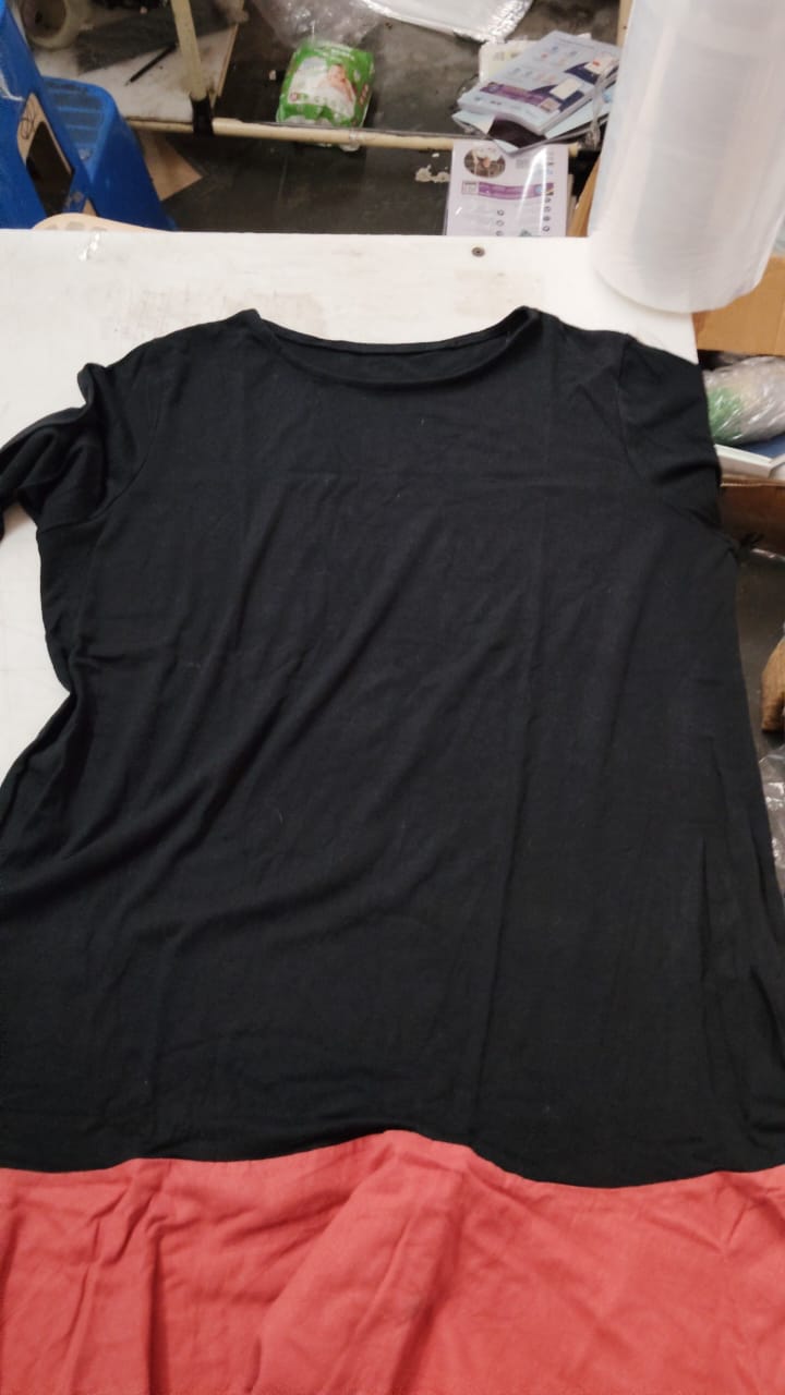 Girl Black And Red Color Dress Size L