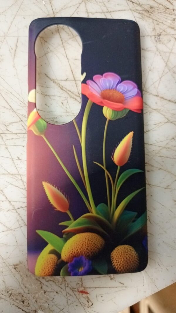 Vivo V40 5G Mobile Back Cover Flower Printed