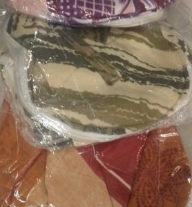 Roti Cotton Cloth Casserole Hot Chapati Box Washable With Chain Pack Of 3 Multicolour